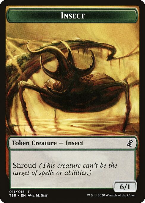 Insect highlighted card art