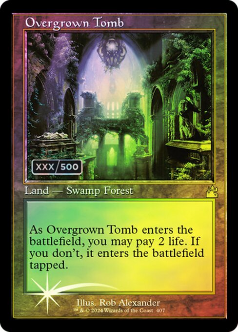 Overgrown Tomb from Ravnica Remastered