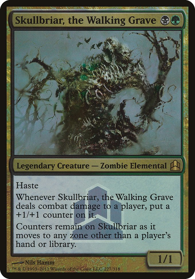 Skullbriar, the Walking Grave from Commander 2011 Launch Party