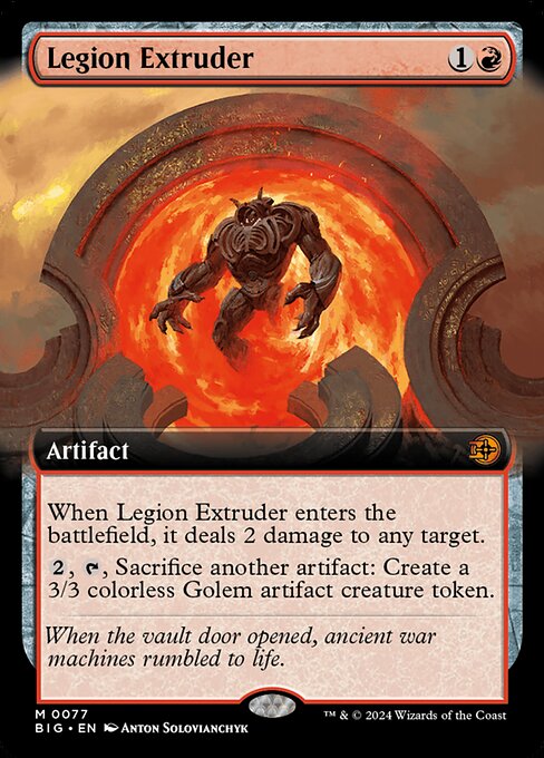 Legion Extruder highlighted card art