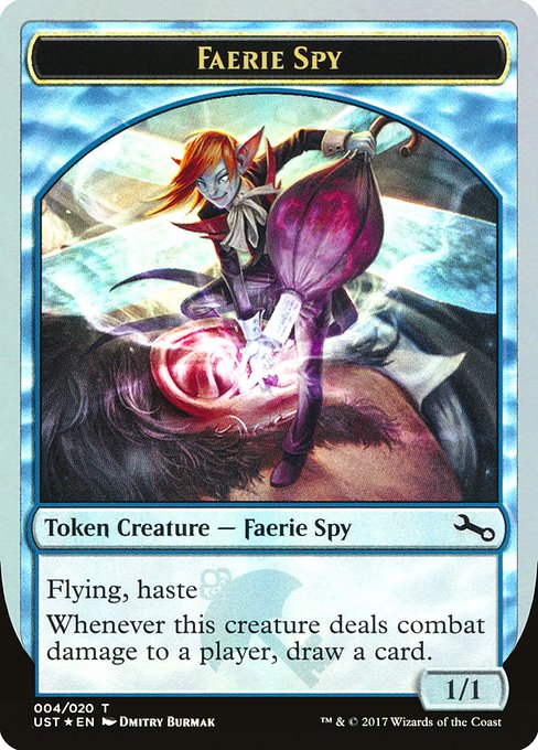 Faerie Spy highlighted card art