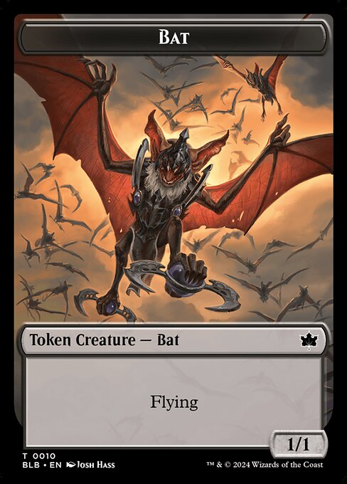 Bat highlighted card art