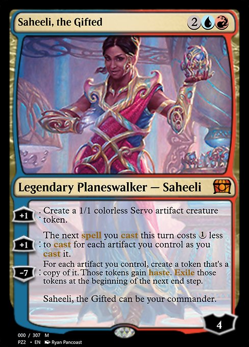 Saheeli, the Gifted highlighted card art