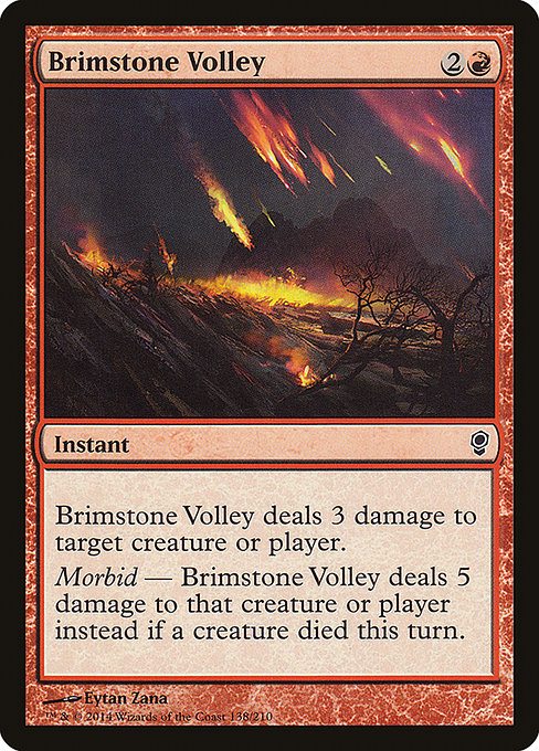 Brimstone Volley from Conspiracy