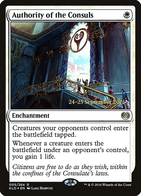 Authority of the Consuls from Kaladesh Promos