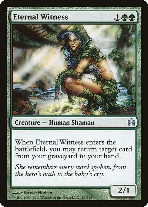 Eternal Witness from Commander 2011