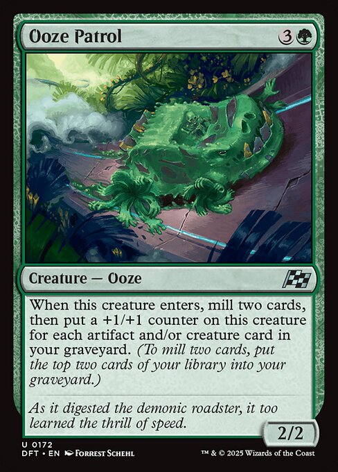 Ooze Patrol highlighted card art