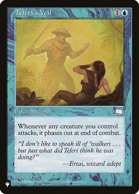 Teferi's Veil highlighted card art