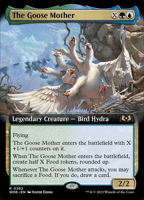 The Goose Mother highlighted card art