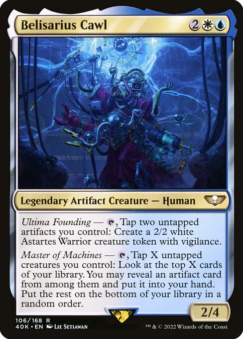 Belisarius Cawl highlighted card art