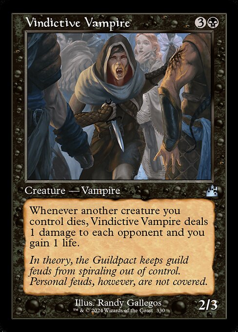Vindictive Vampire from Ravnica Remastered
