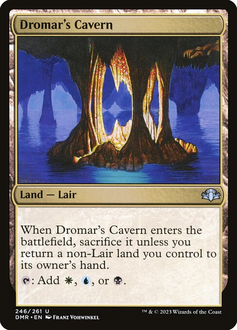 Dromar's Cavern highlighted card art