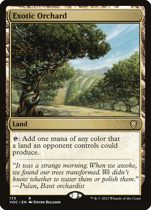 Exotic Orchard from Crimson Vow Commander