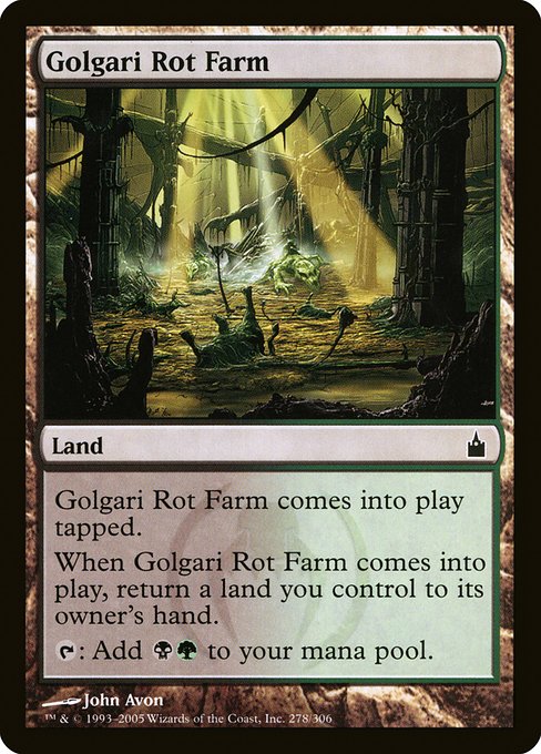 Golgari Rot Farm from Ravnica: City of Guilds