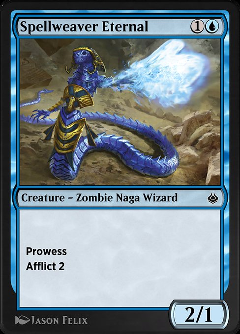Spellweaver Eternal highlighted card art