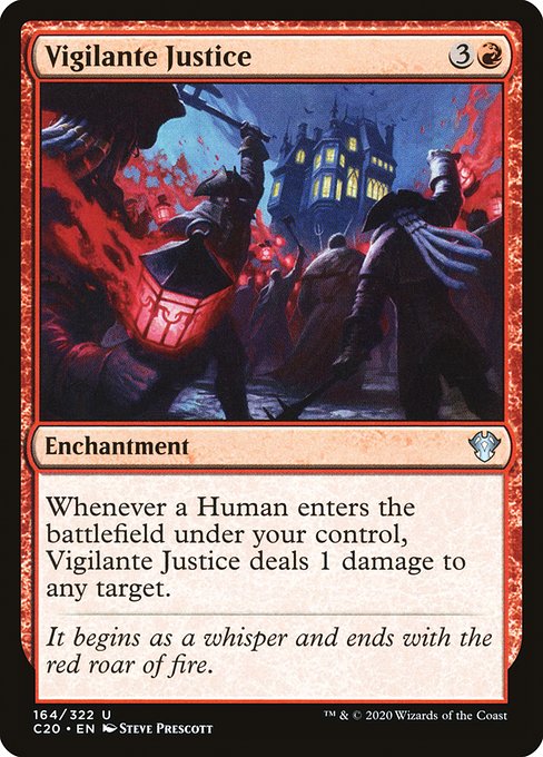 Vigilante Justice highlighted card art