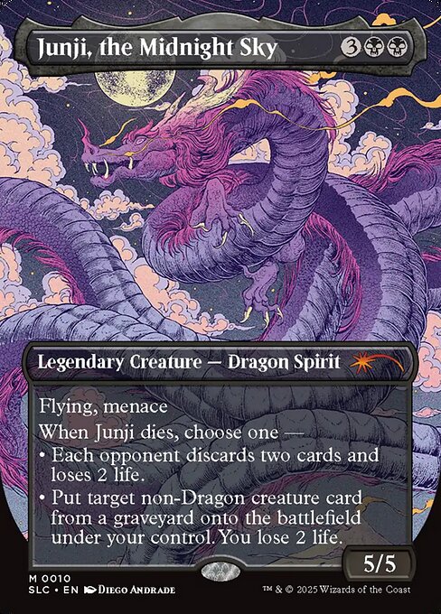 Junji, the Midnight Sky from Secret Lair Countdown