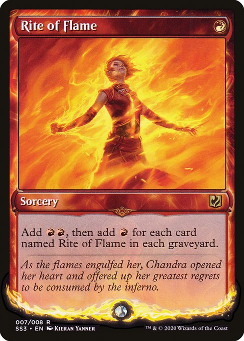 Rite of Flame from Signature Spellbook: Chandra