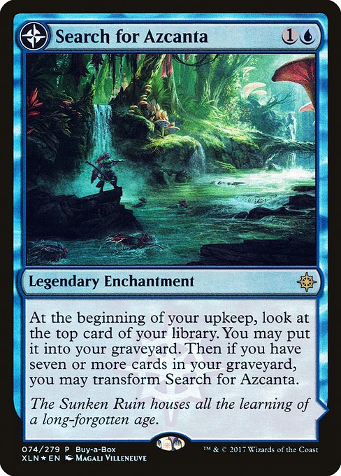 Search for Azcanta // Azcanta, the Sunken Ruin from XLN Treasure Chest