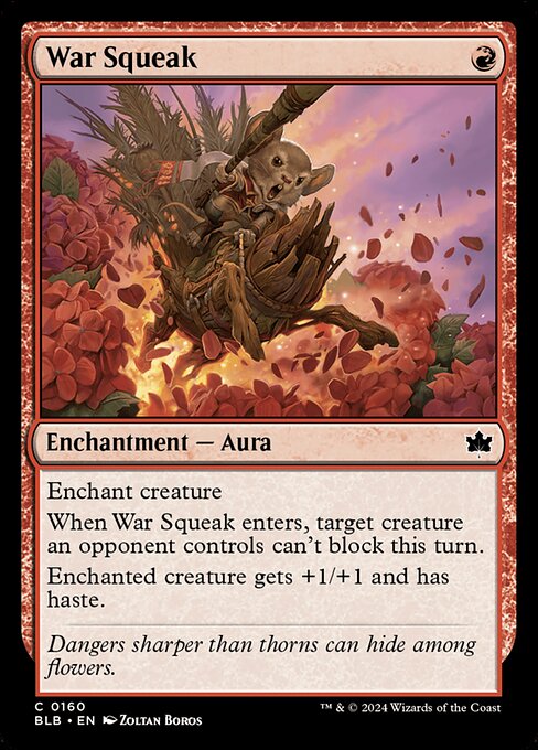 War Squeak highlighted card art