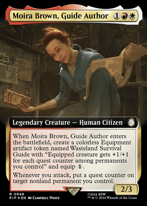 Moira Brown, Guide Author highlighted card art