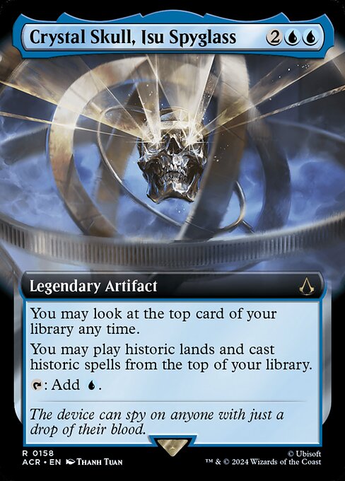 Crystal Skull, Isu Spyglass highlighted card art