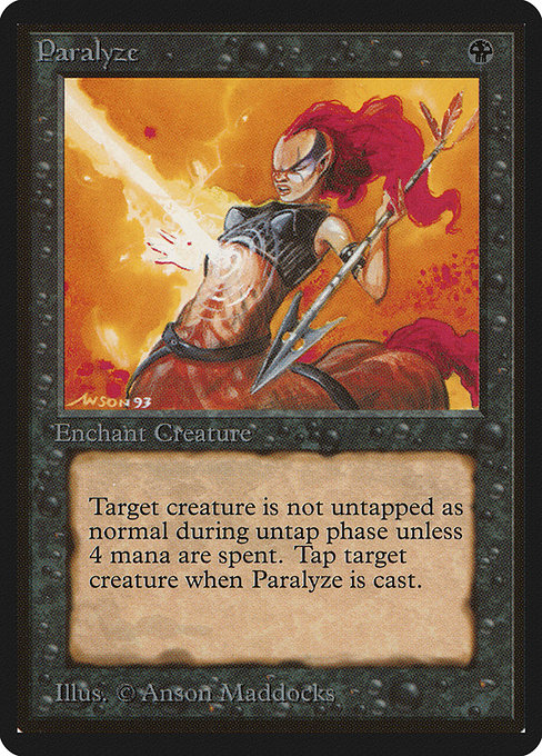 Paralyze from Limited Edition Beta
