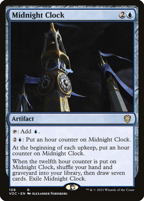 Midnight Clock from Crimson Vow Commander