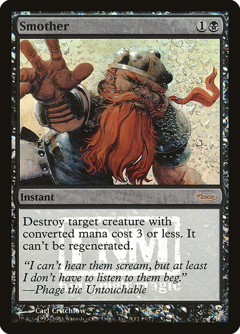 Smother from Friday Night Magic 2003