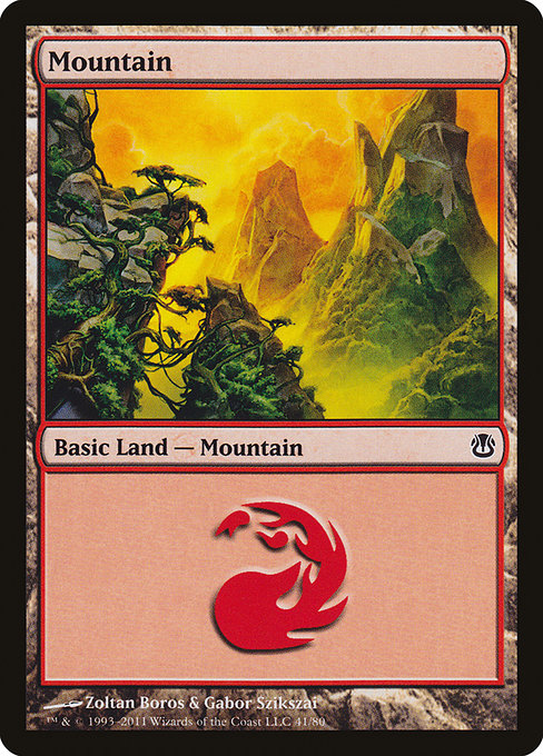 Mountain from Duel Decks: Ajani vs. Nicol Bolas