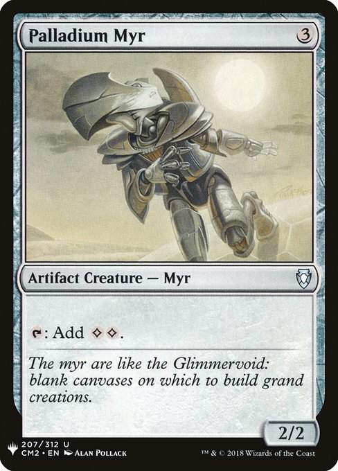 Palladium Myr from The List