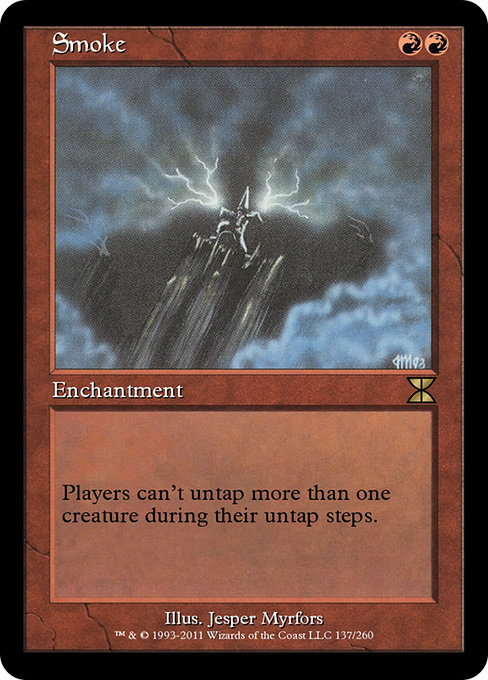 Smoke from Masters Edition IV