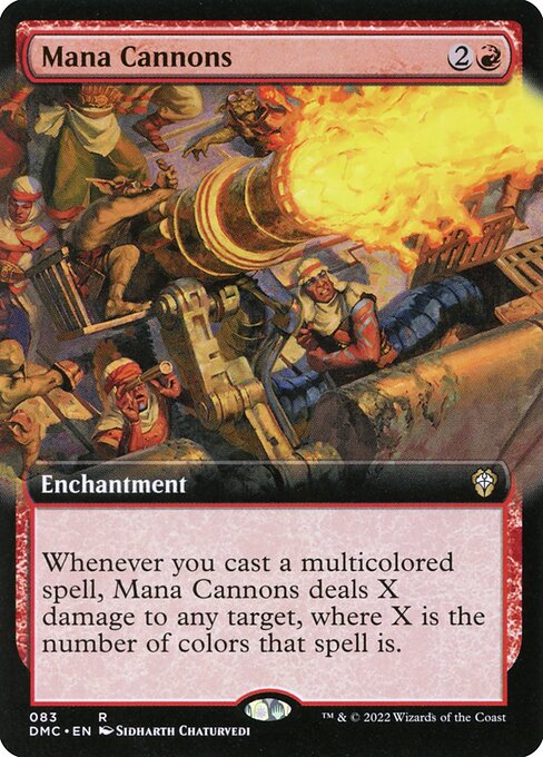 Mana Cannons highlighted card art