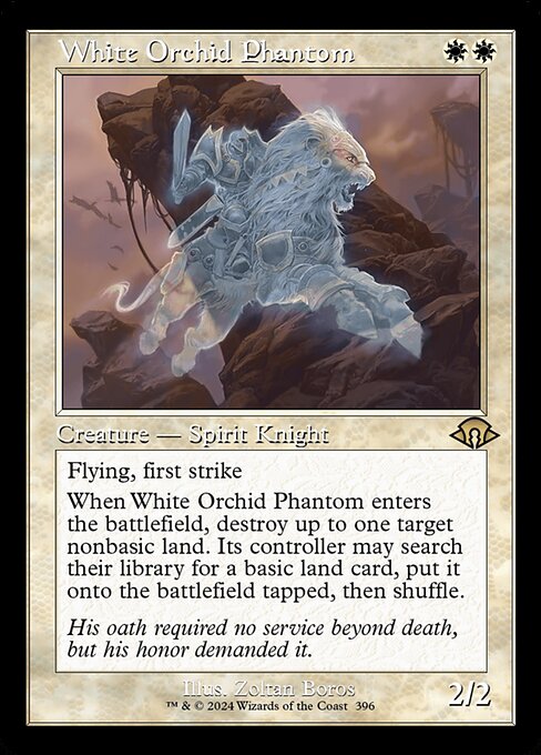 White Orchid Phantom from Modern Horizons 3