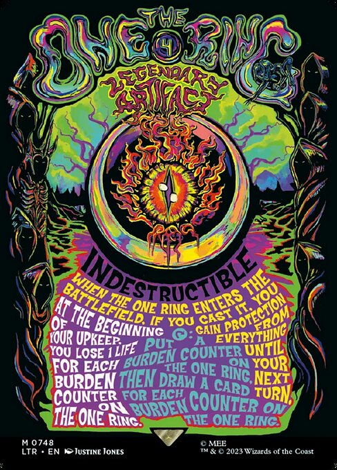 The One Ring highlighted card art