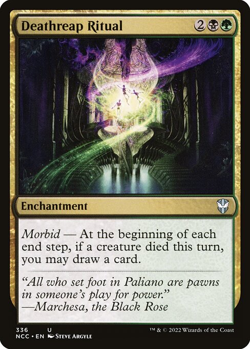 Deathreap Ritual from New Capenna Commander