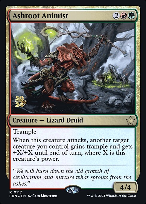 Ashroot Animist from Foundations Promos
