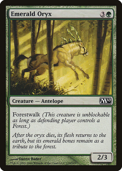 Emerald Oryx highlighted card art