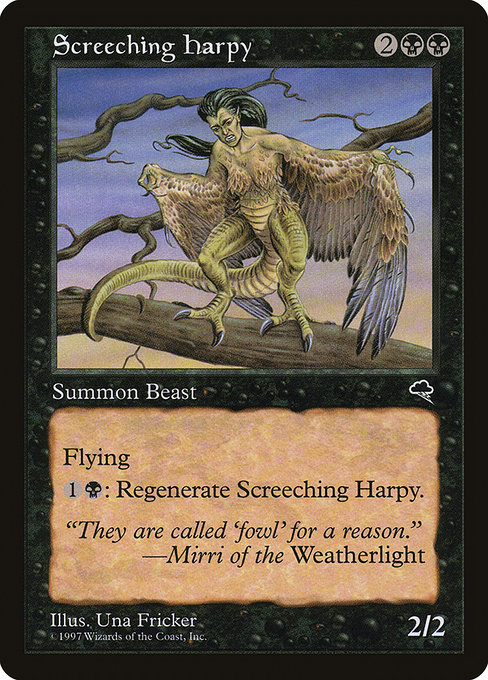 Screeching Harpy from Tempest