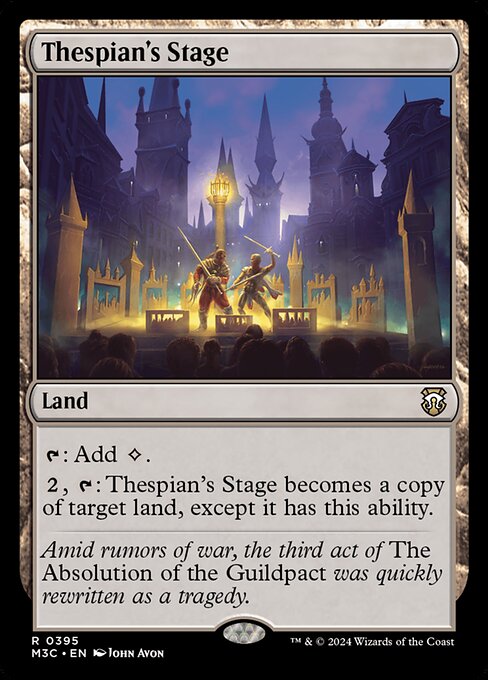 Thespian's Stage from Modern Horizons 3 Commander