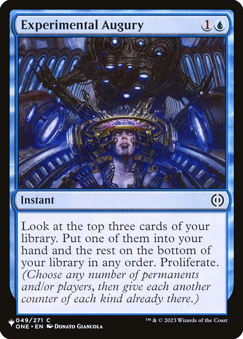 Experimental Augury from The List