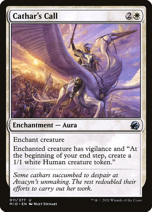Cathar's Call from Innistrad: Midnight Hunt