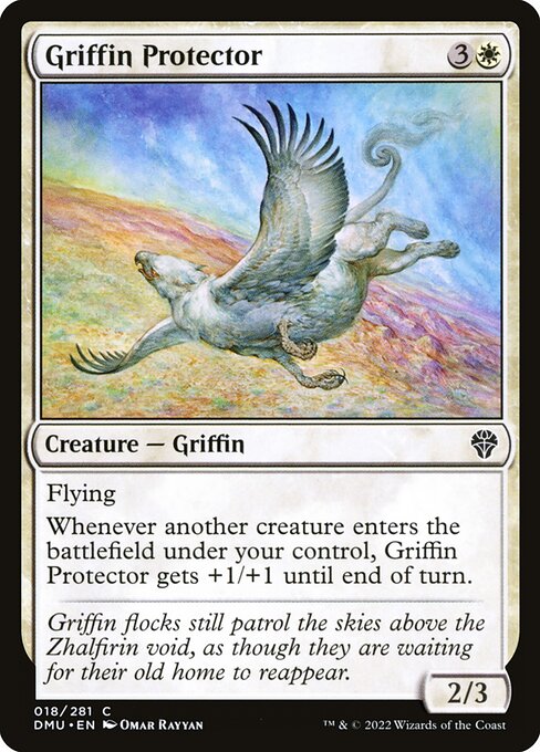 Griffin Protector highlighted card art
