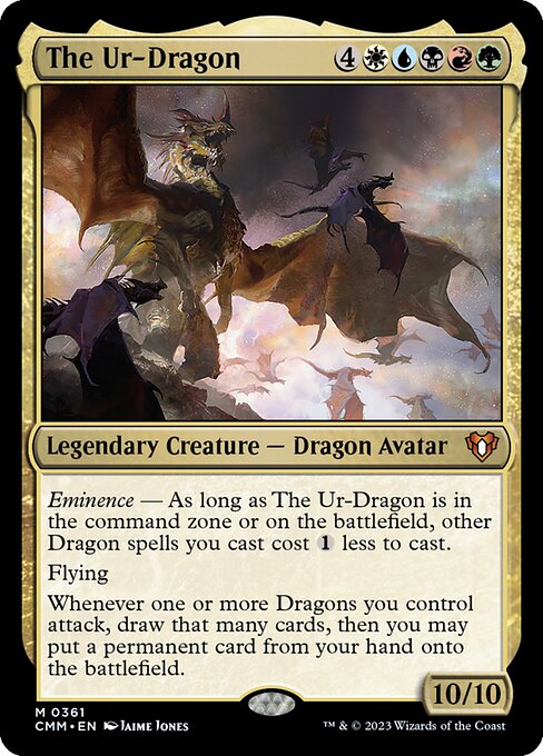The Ur-Dragon from Commander Masters