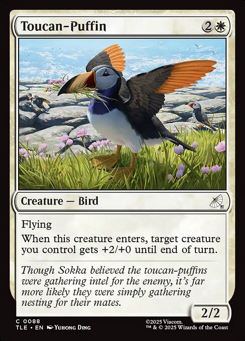 Toucan-Puffin from Avatar: The Last Airbender Eternal