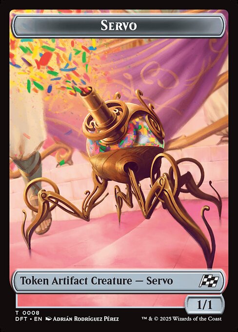 Servo from Aetherdrift Tokens