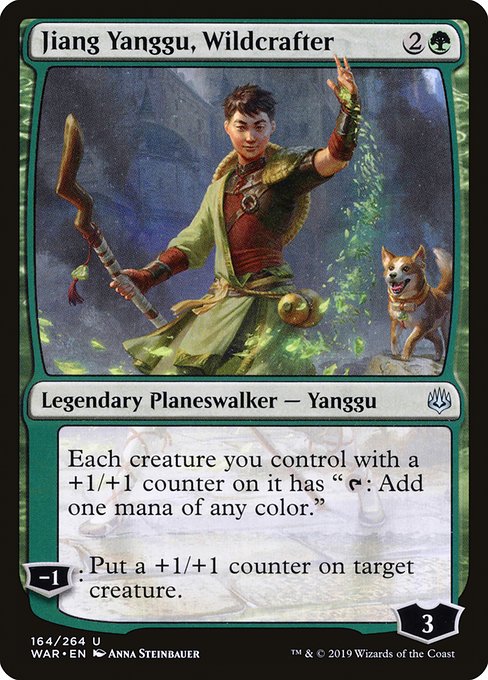 Jiang Yanggu, Wildcrafter from War of the Spark