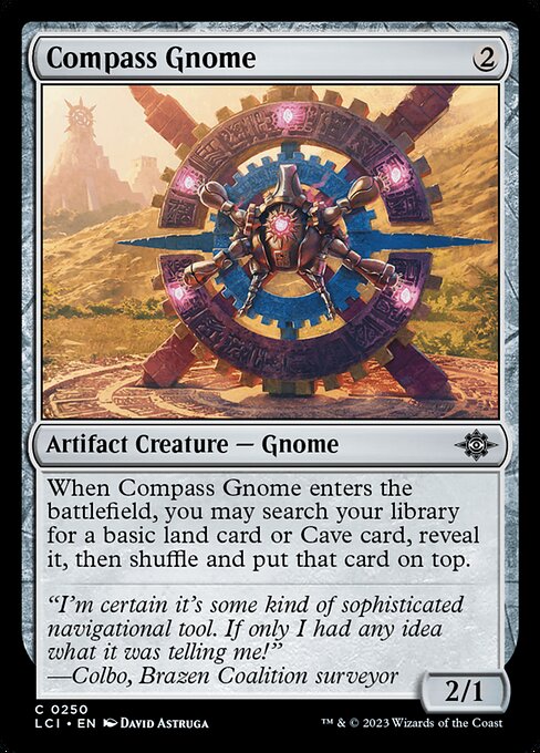 Compass Gnome highlighted card art