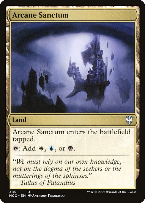 Arcane Sanctum from New Capenna Commander