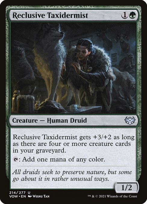Reclusive Taxidermist from Innistrad: Crimson Vow